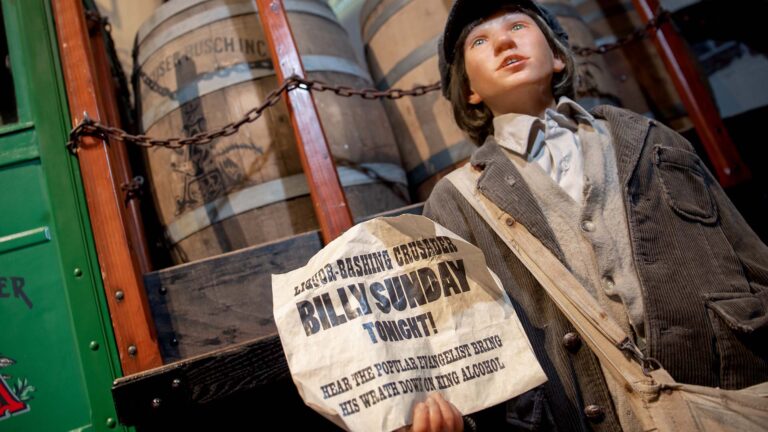 exhibit at the american prohibition museum