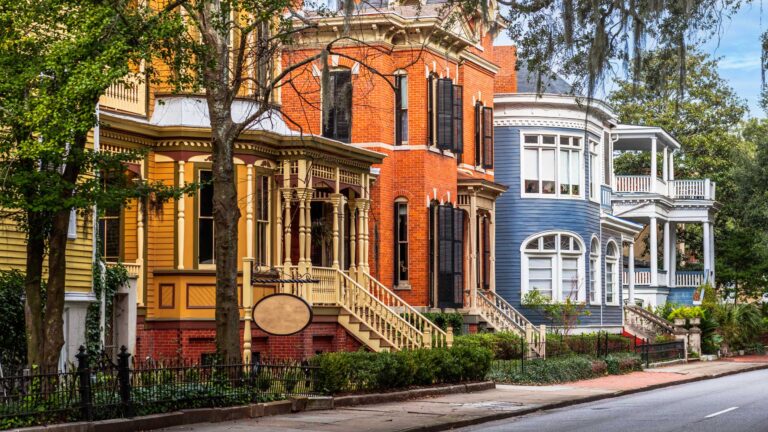 historic homes in savannah