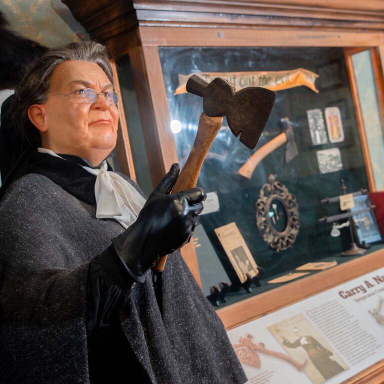 exhibit at the american prohibition museum